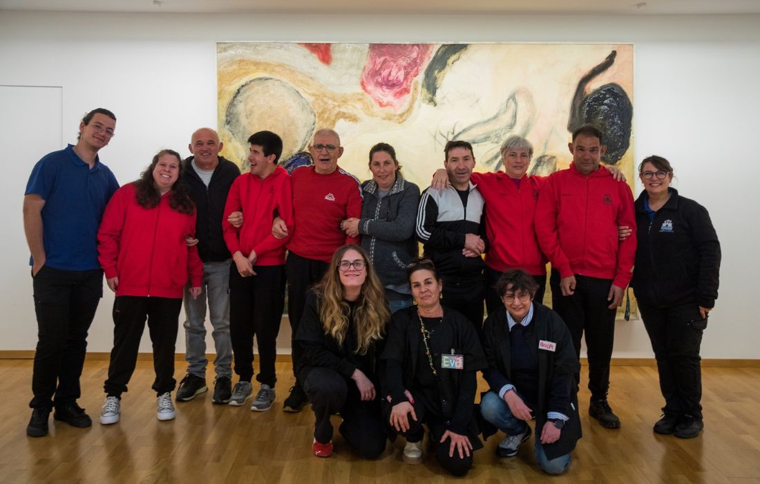 A CORUÑA participantes arte y salud maria jose jove
