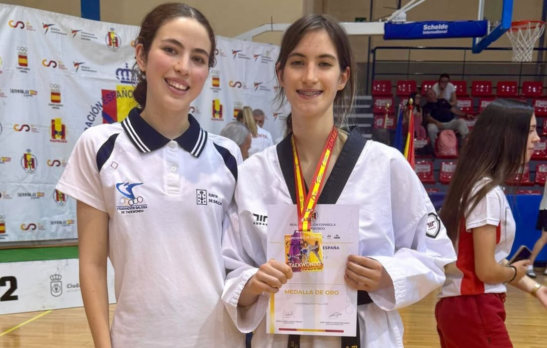 A CORUÑA taekwondo campeoa estatal sub 21