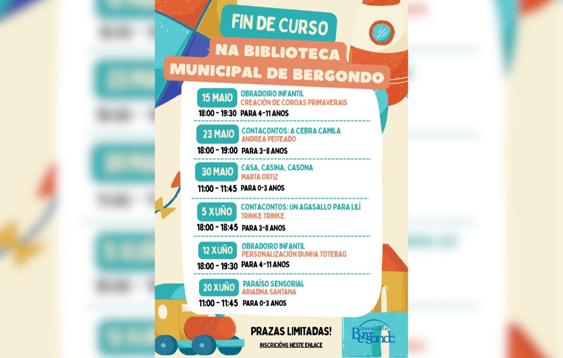 BERGONDO actividades biblioteca