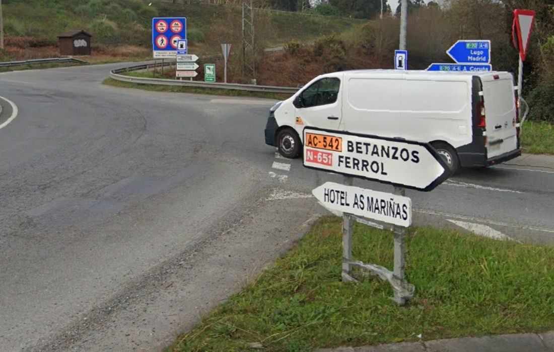 BETANZOS señal ac542 infesta