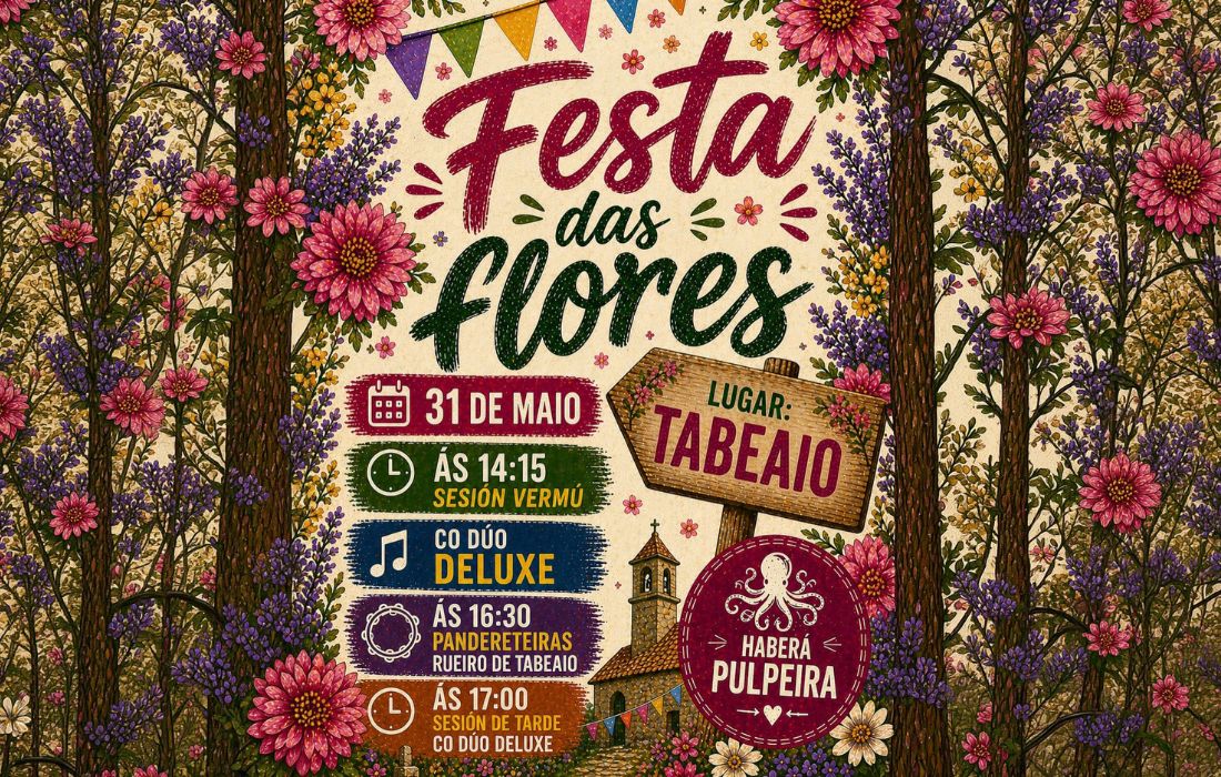 CARRAL festa flores tabeao
