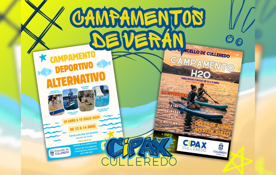 CULLEREDO campamentos verán cipax