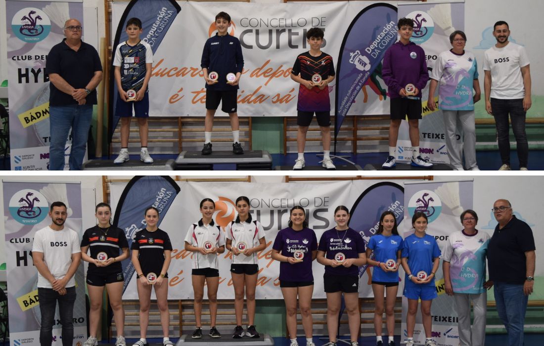 CURTIS campeonato estatal badminton
