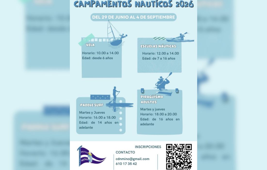 MIÑO campamentos nauticos