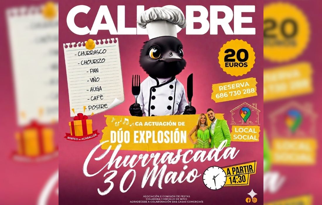 MIÑO churrascada callobre