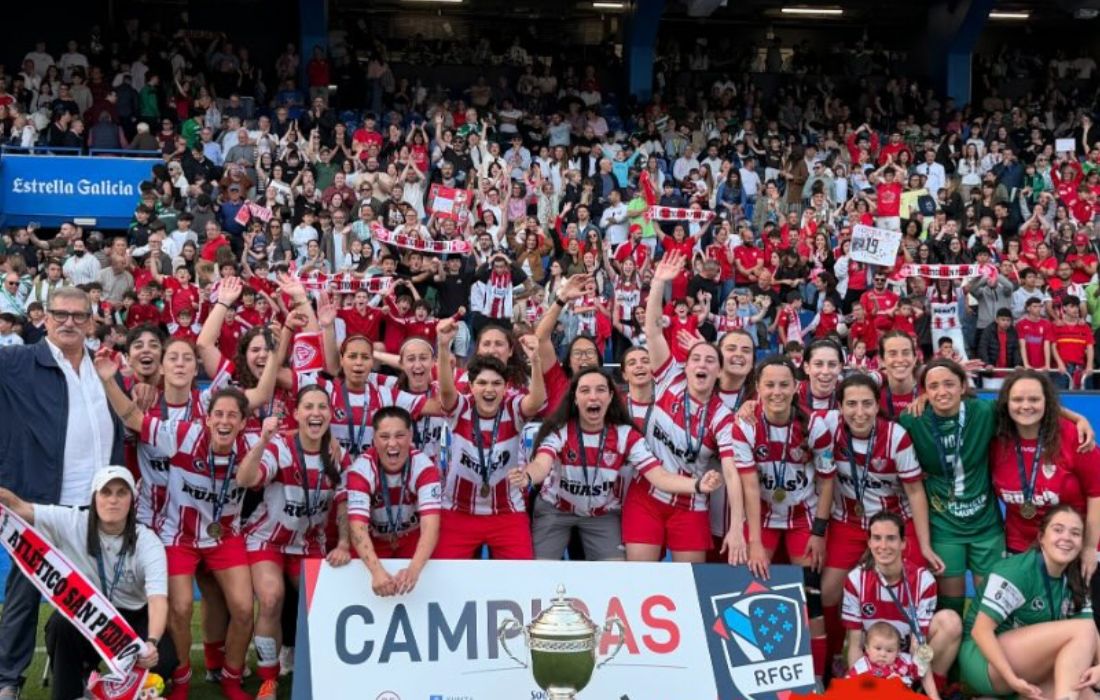 OLEIROS club san pedro futbol femenino campeonas copa faminina