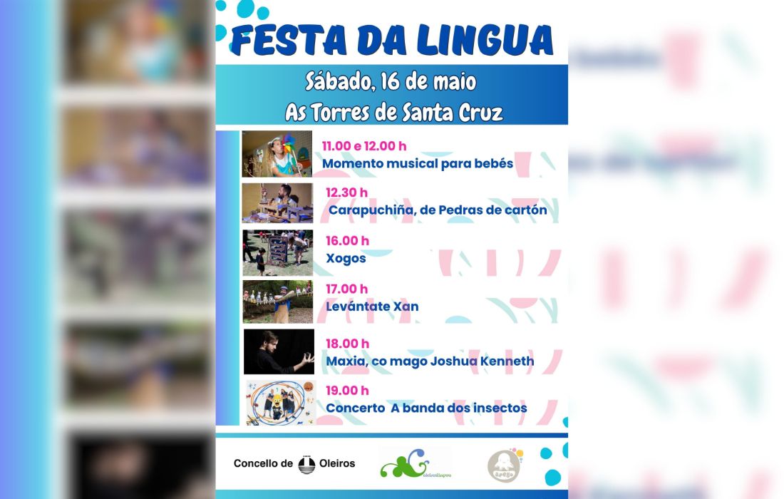 OLEIROS festa lingua