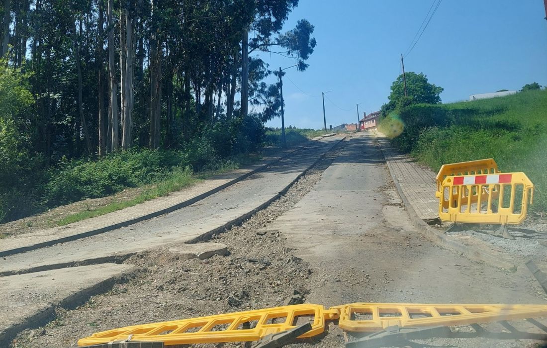 OZA CESURAS obras rua lois