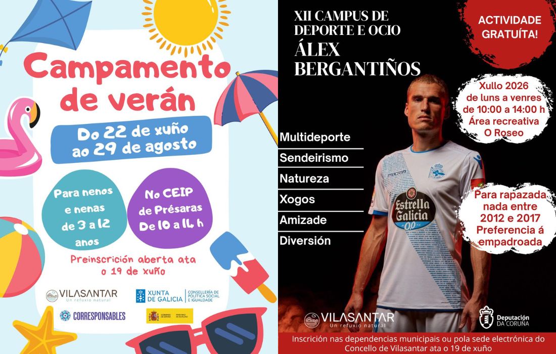 VILASANTAR campamentos 2026