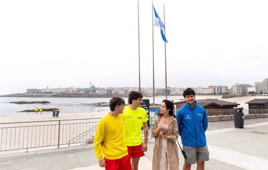 A CORUÑA bandeira azul