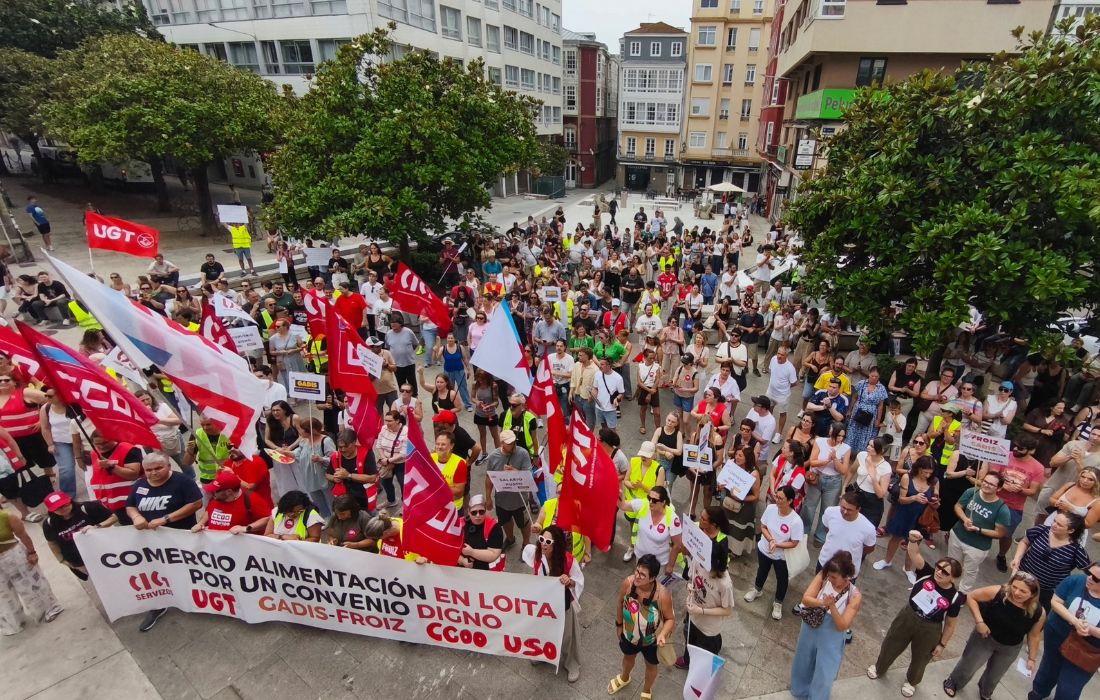 A CORUÑA folga alimentación 23.06