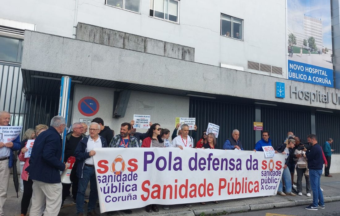 A CORUÑA sos sanidade folga 04.06.2026