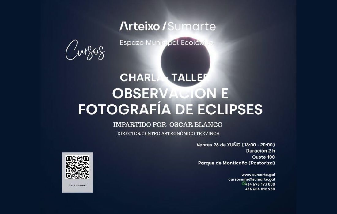 ARTEIXO fotografía eclipse