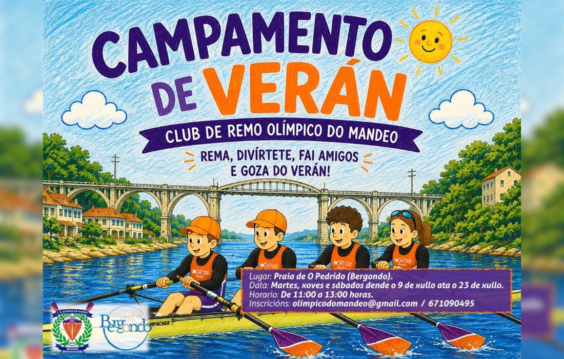 BERGONDO campamento remo