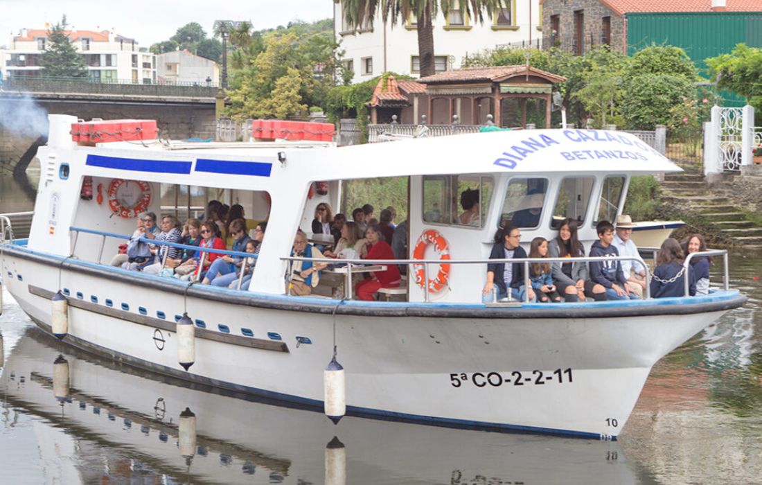 BETANZOS ruta fluvial mandeo