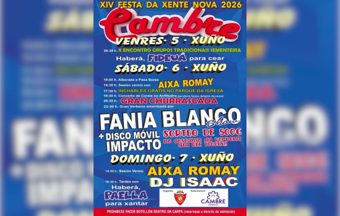 CAMBRE festa xuventude