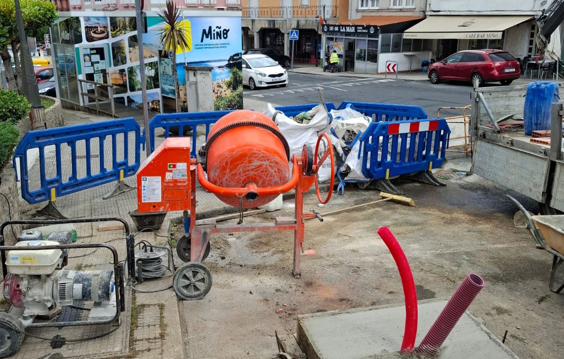 MIÑO obras carga