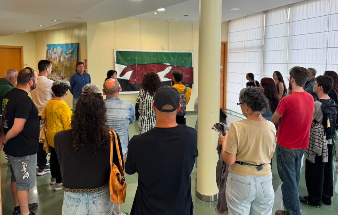 SADA inauguración mostra palestina
