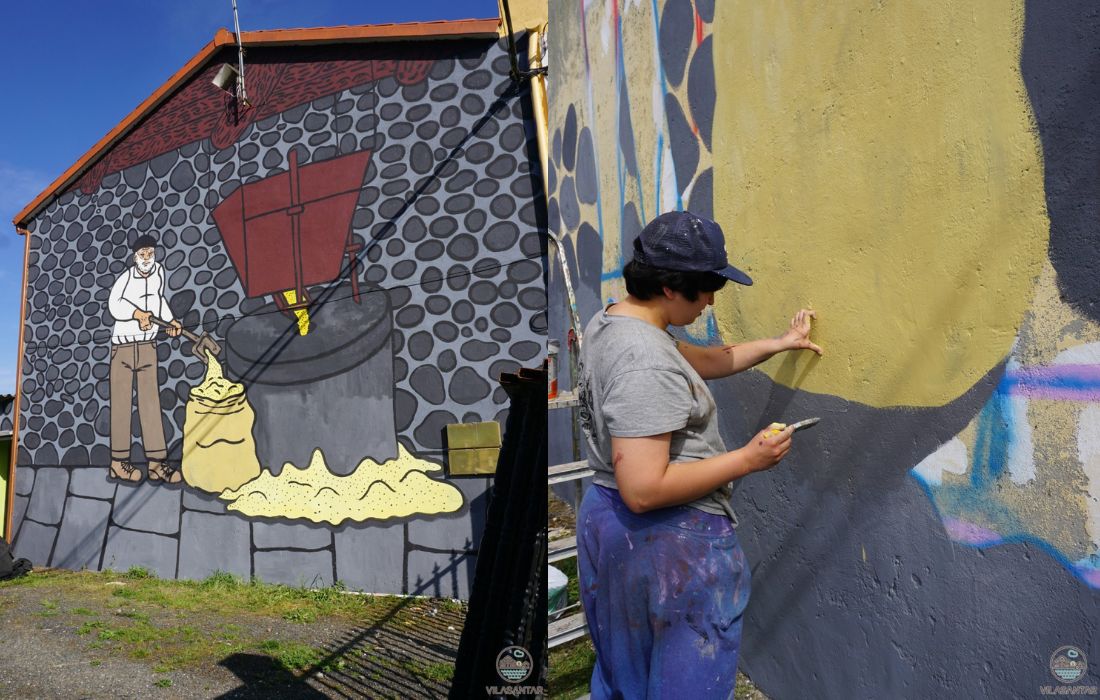 VILASANTAR novo mural