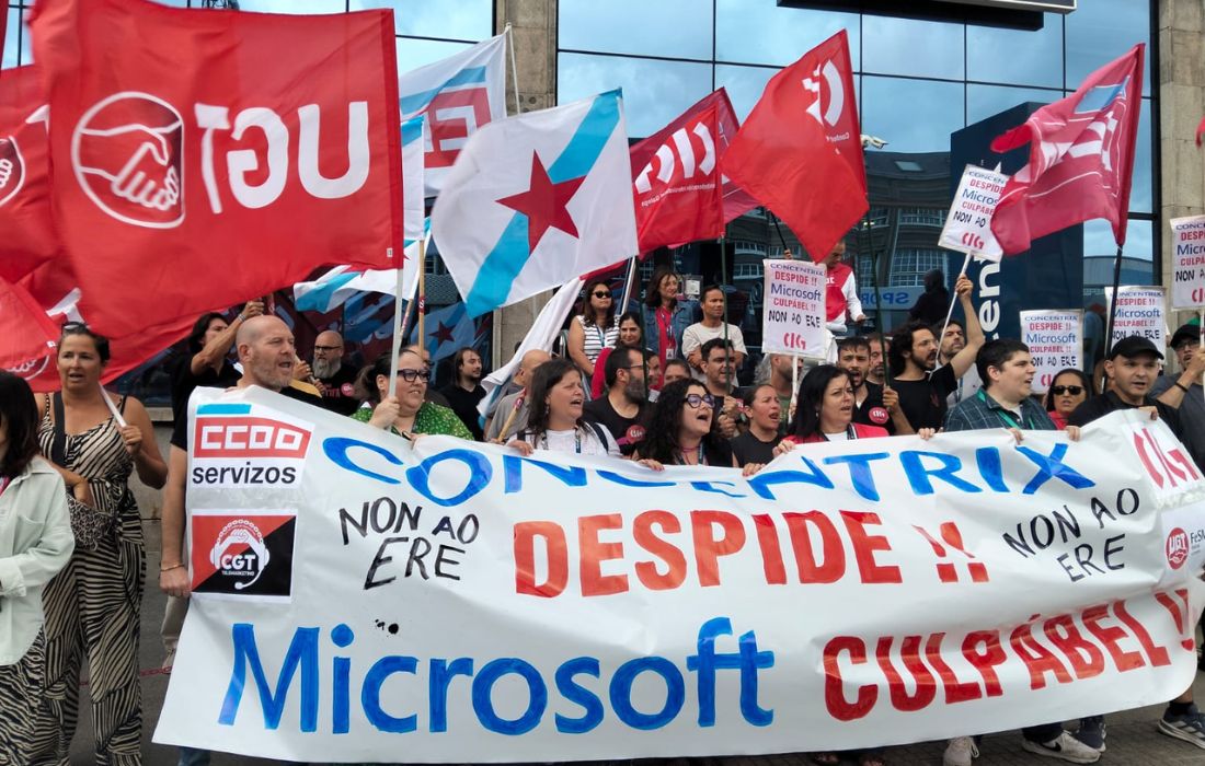 A CORUÑA folga concentrix ere