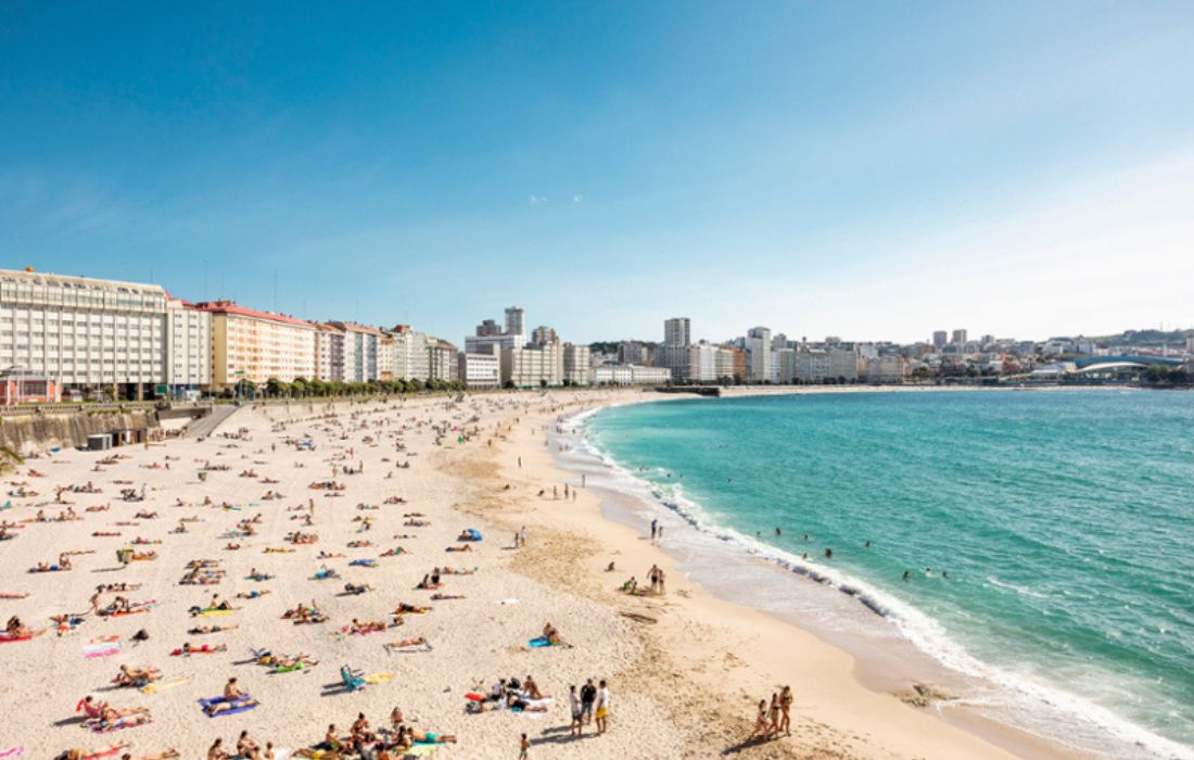 A CORUÑA plaia orzan