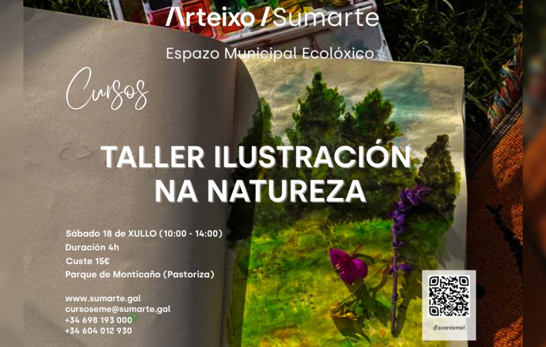 ARTEIXO curso ilustracion natureza