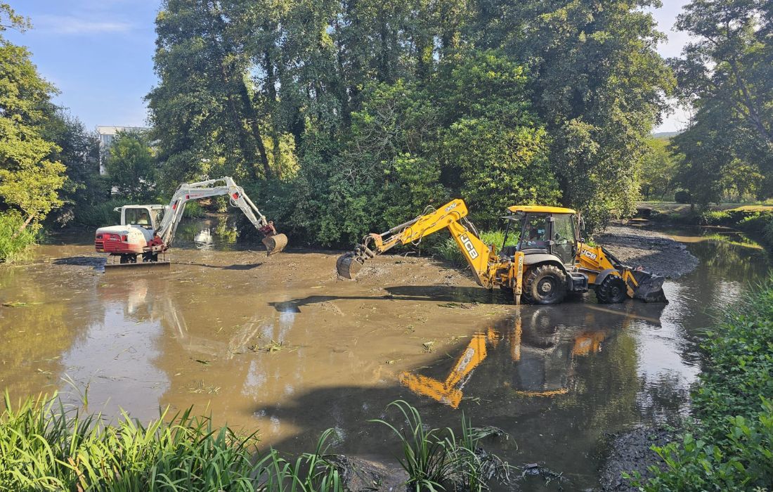 ARTEIXO obras paseo fluvial