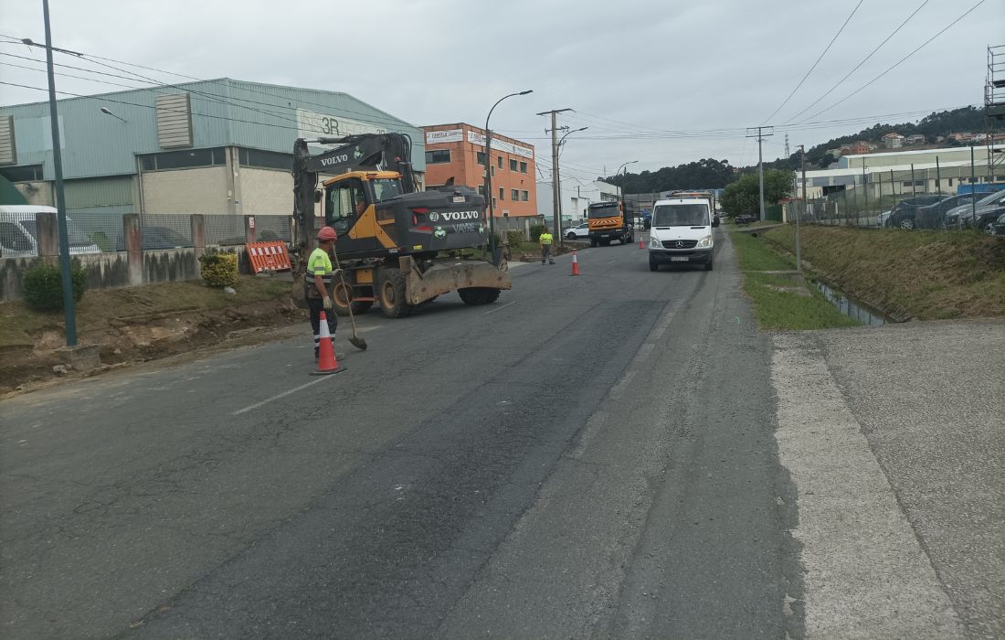 ARTEIXO senda sabón obras