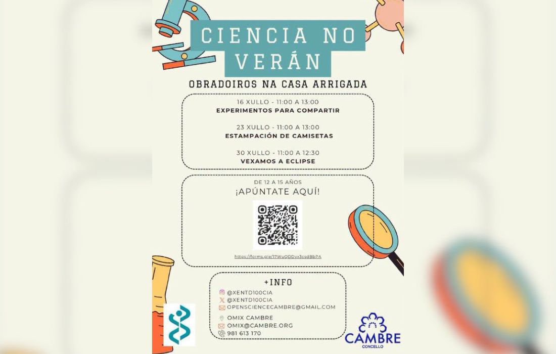 CAMBRE ciencia no veran