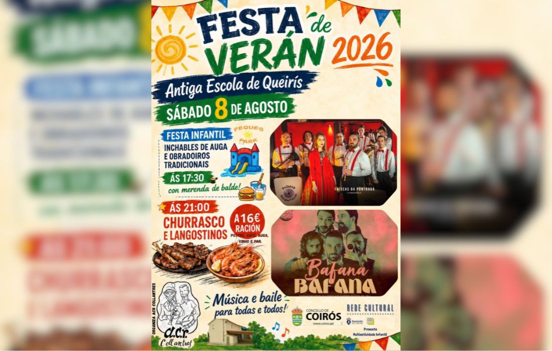 COIROS festa veran collantes