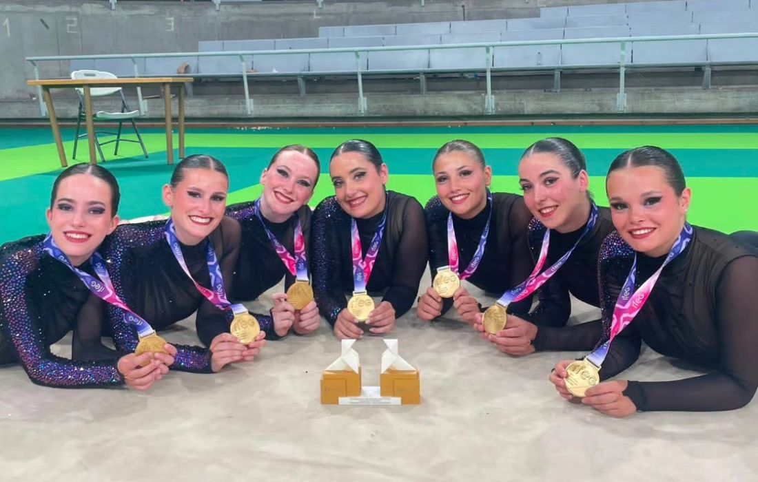 OLEIROS ximnasia campeoas españa