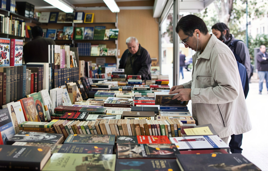 A CORUÑA feira libro usado e de ocasión