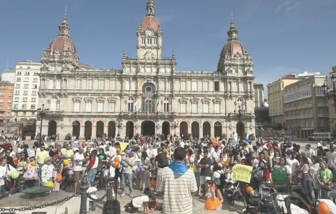 A CORUÑA folga escolas infantiles