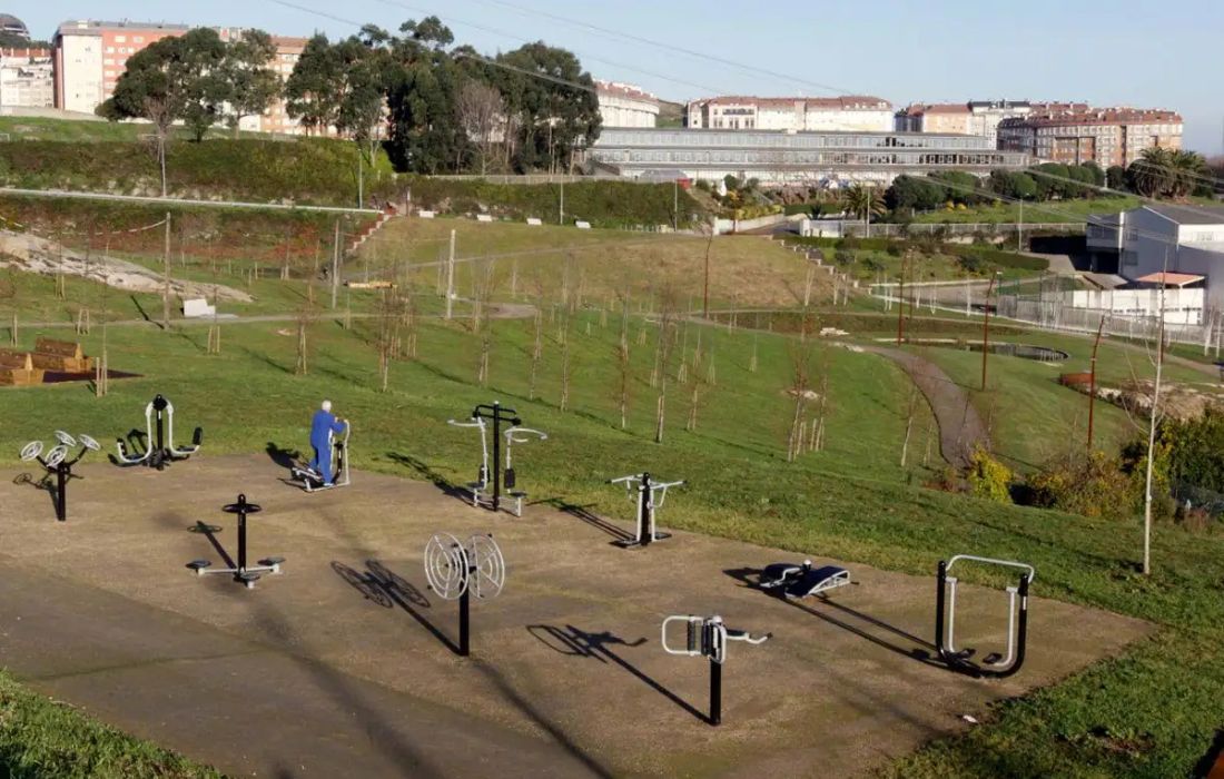 A CORUÑA parque Adolfo Suarez