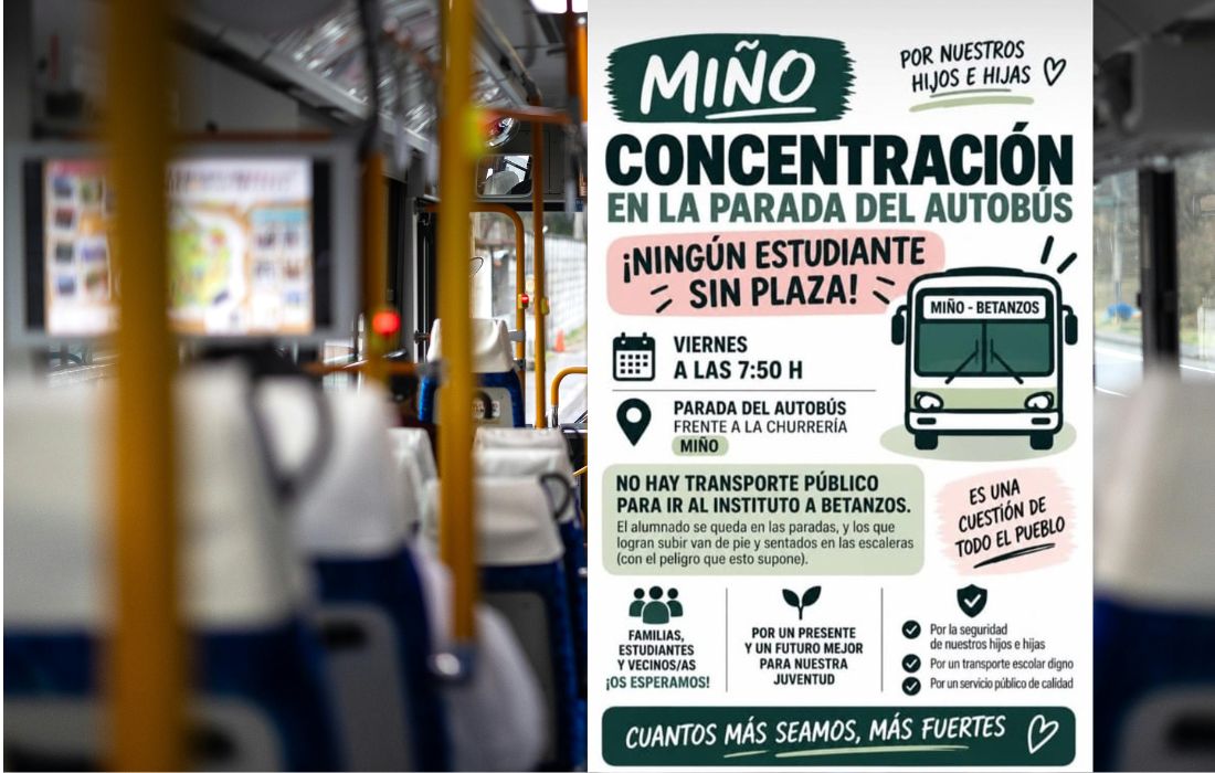 MIÑO concentración bus
