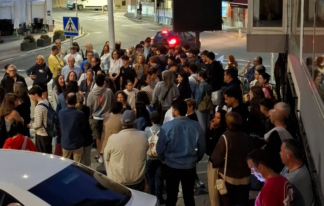 MIÑO manifestacion - folga transporte