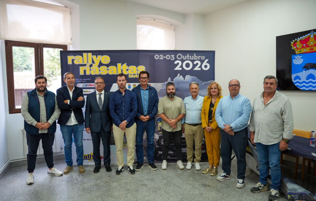 PADERNE presentacion rally rias altas