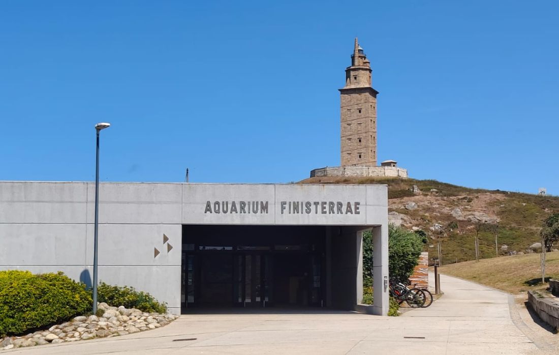 A CORUÑA torre hercules aquarium finisterre