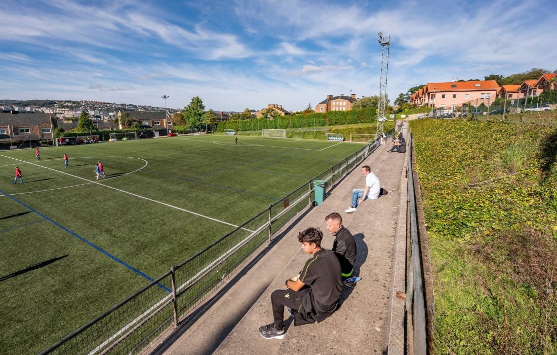 Campo fútbol O Redondo Oleiros