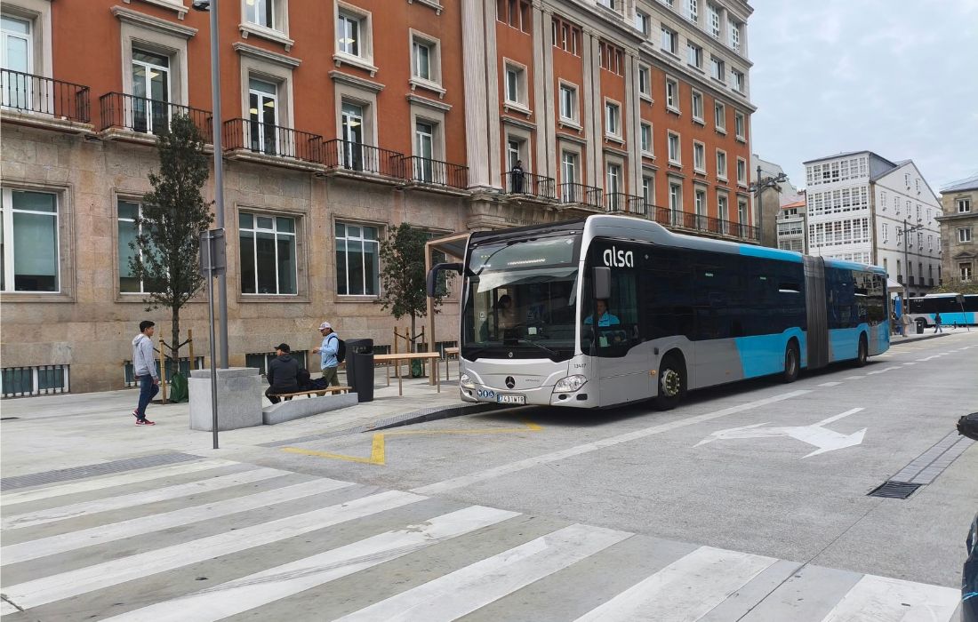 OLEIROS bus metropolitano coruña