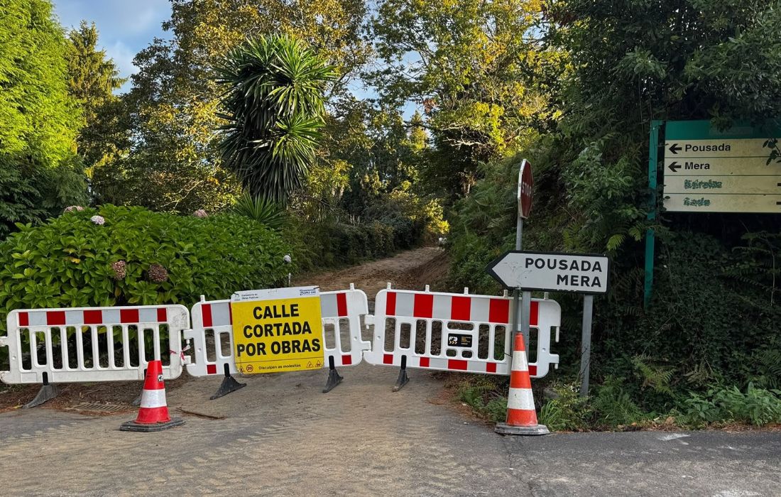 Obras depósito auga Edreira Oleiros