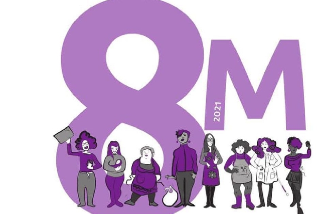 8 marzo feminismo concentracion