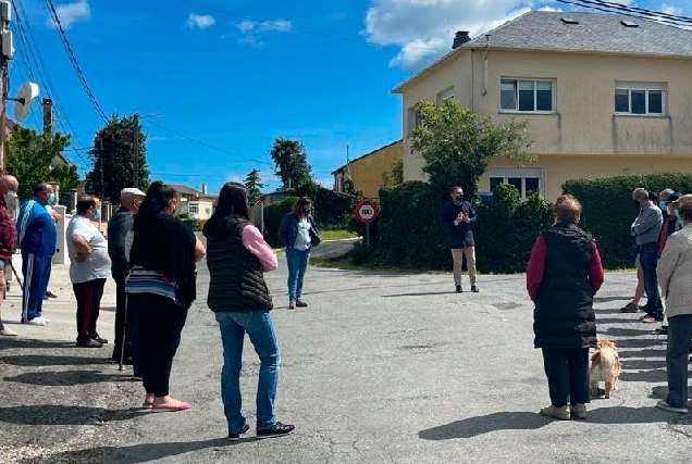 ribadeo estradas arranxo Grupo San Miguel Justo Barreiro e Barrio da Torre