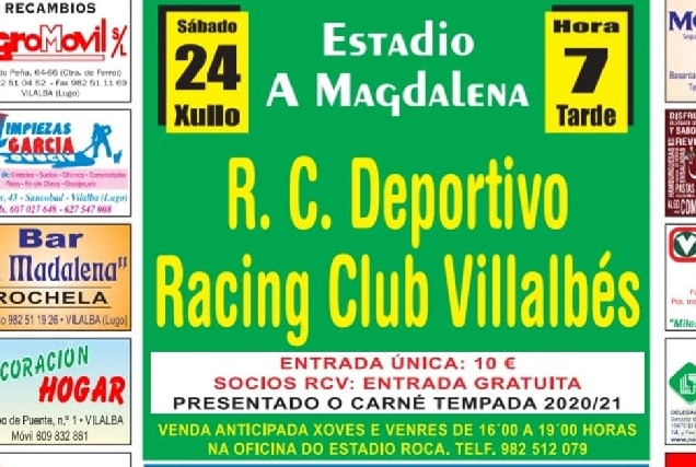 amistoso futbol vilalbes depor portada