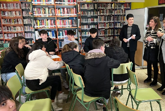 alumnos ies perdouro burela Encontros Literarios