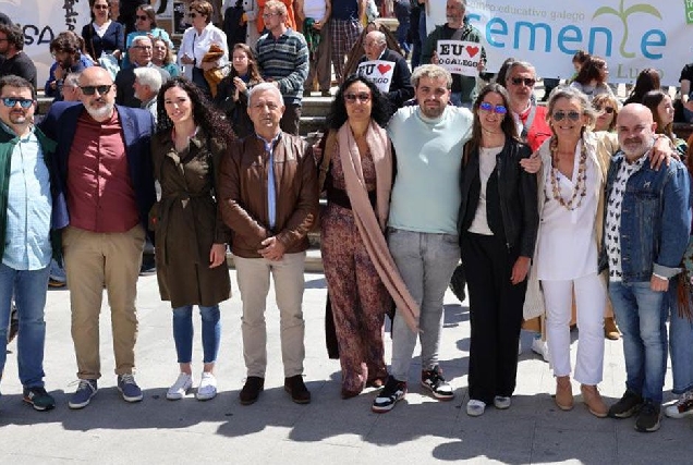 manifestacion uso galego lugo