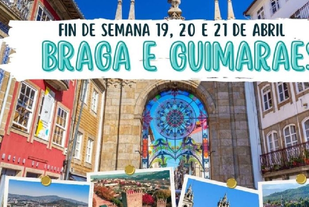 Cartel da excursión a Portugal do Concello de Bergondo