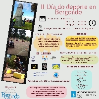 Cartel día del deporte Bergondo