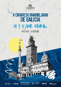 Cartel V Congreso Inmobiliario de Galicia