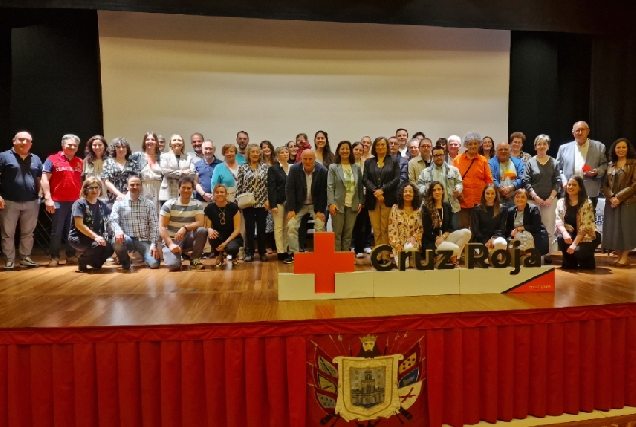 Imaxe da presentación de Cruz Roja Betanzos